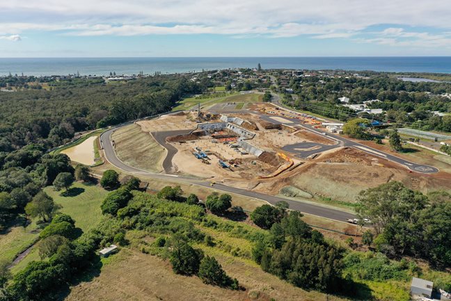 Locals wrap up hospital early works